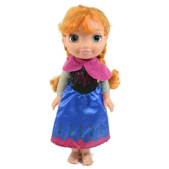 JAKKS Pacific Other - Disney Jakks Pacific Frozen Toddler Anna 13" Doll Toy - No Shoes